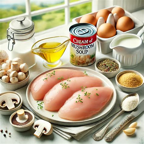 Chicken Breast Recipes with Cream of Mushroom Soup N° 1 - recipeplatter