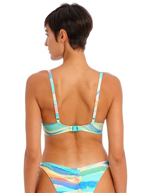 Freya Summer Reef Plunge Bikini Top Belle Lingerie