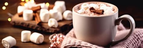 Premium Photo Cup Of Chocolate With Whipped Cream On Table Closeup Hot Beverage