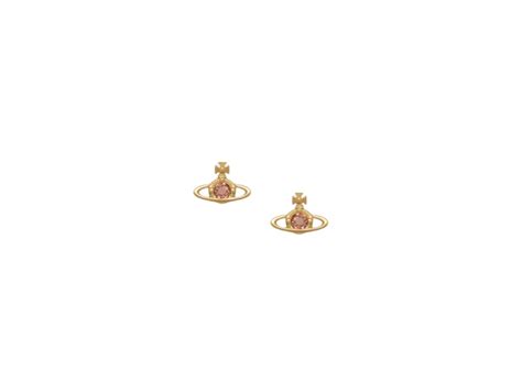 SASOM เครองประดบ Vivienne Westwood Nano Solitaire Earrings Gold