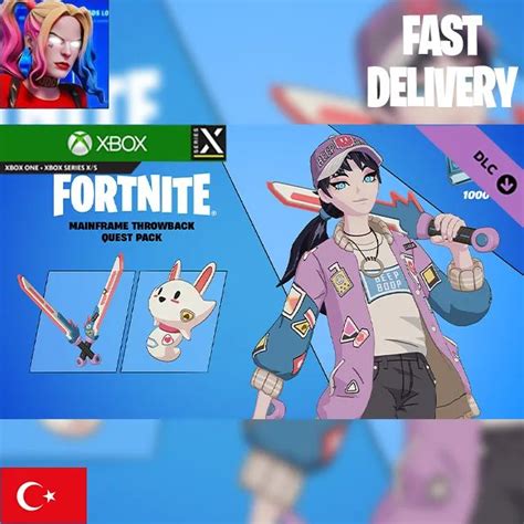 Fortnite Mainframe Throwback Quest Pack Xbox One Games Gameflip