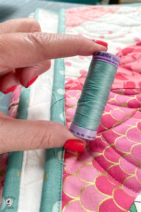 How To Machine Bind A Quilt A Step By Step Guide The Polka Dot Chair