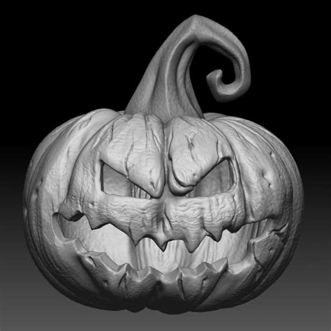 3d Halloween Pumpkin Turbosquid 1172509