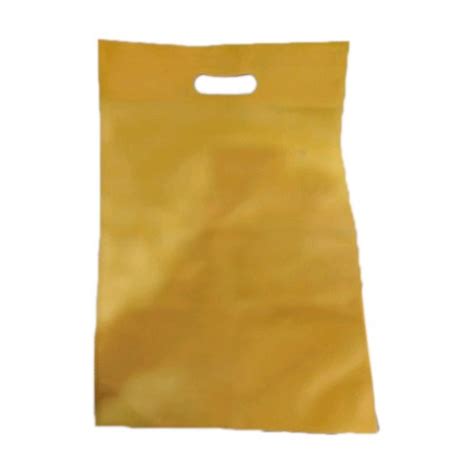 Polypropylene Yellow Non Woven D Cut Carry Bag At Rs 140 Kilogram In