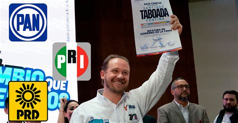 Pan Pri Y Prd Designan A Santiago Taboada Como Precandidato Por La