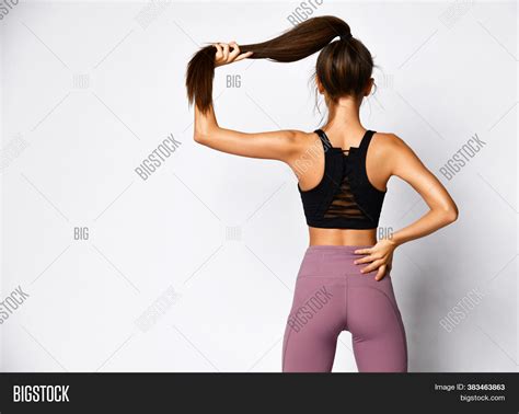 Slim Athletic Brunette Image Photo Free Trial Bigstock