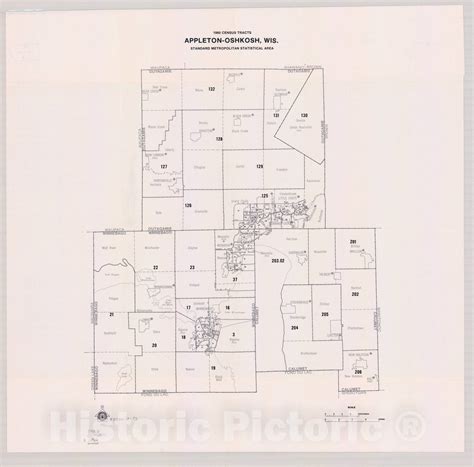 Map : Appleton-Oshkosh, Wisconsin 1980, 1980 census of population and