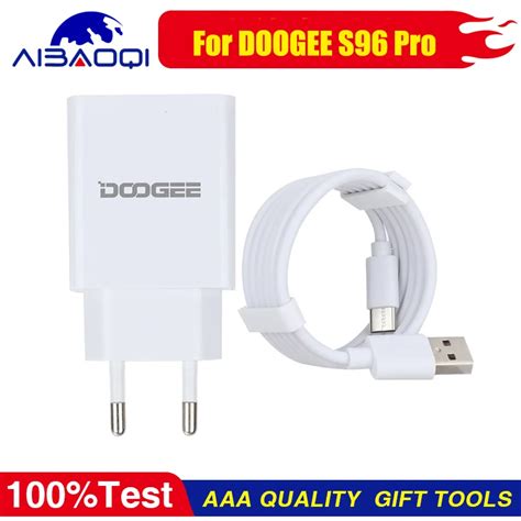 100 Original New DOOGEE S96 Pro Charger Official Quick Charging Adapter