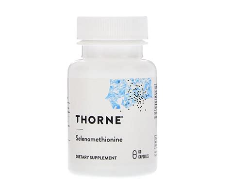 Купить Селенометионин Thorne Research (Selenomethionine) 200 мкг 60 ...