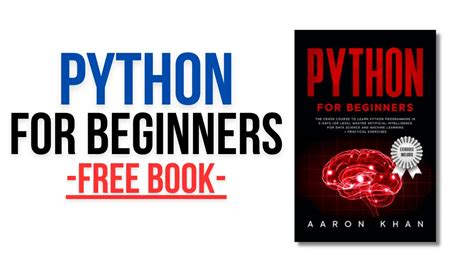 PDF Python For Beginners The Crash Course To Learn Python