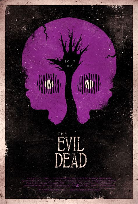 The Evil Dead Poster by adamrabalais on DeviantArt