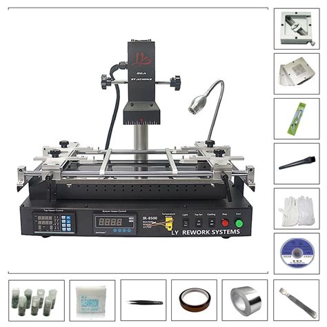 Ly Ir Infrared Bga Rework Soldering Station With Bga Reballing Kit