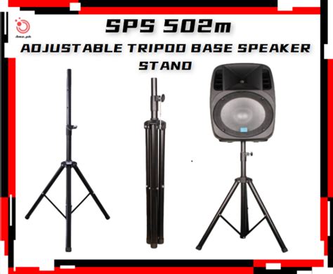 Cod Sps M Professional Tripod Base Speaker Stand Steel With