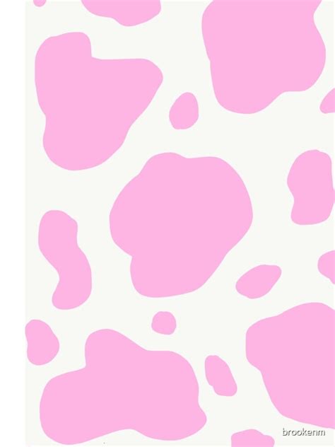 Pink Cow Print Iphone Case For Sale By Brookenm Redbubble