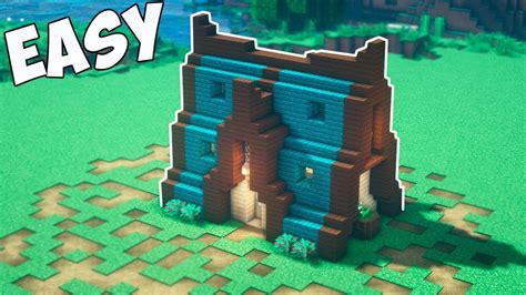 minecraft simple survival house build