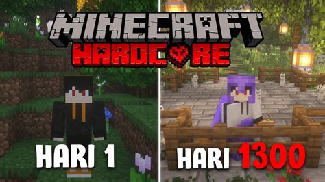 1300 Hari Di Minecraft Hardcore Dan Ini Yang Terjadi End Youtube