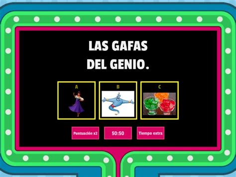 ORACIONES G Gameshow Quiz