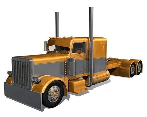 Custom Semi Truck 3D model | CGTrader