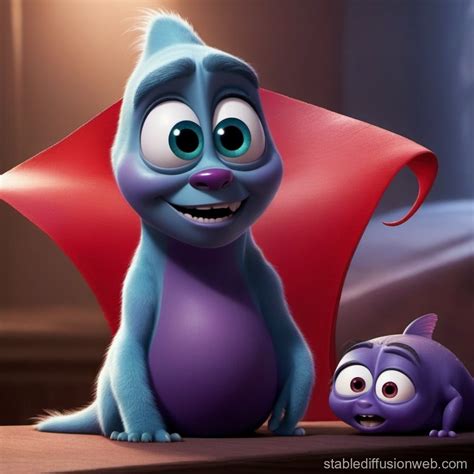 Cursed Disney-Pixar Movie Cover | Stable Diffusion Online