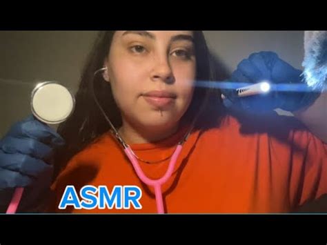 ASMR CASERO Doctora Roleplay en español YouTube