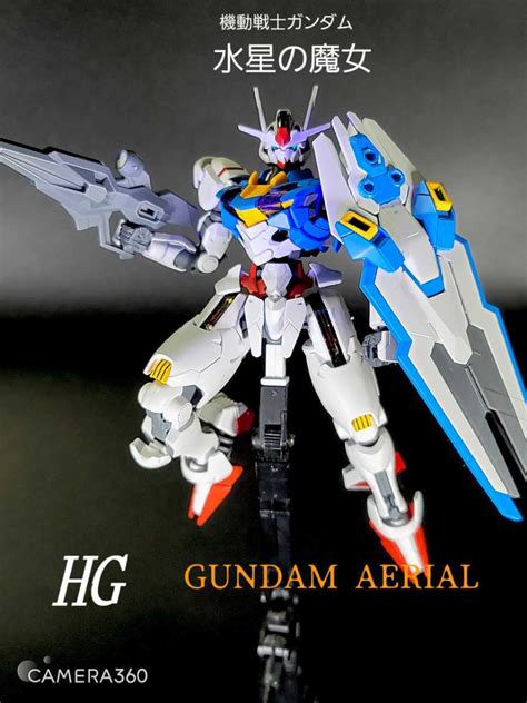 Yahooオークション バンダイ ガンプラ Hg ガンダムエアリアル 塗装