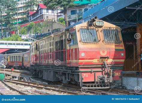 Shimla Station In Shimla, Himachal Pradesh, India. It Is Part Of UNESCO ...