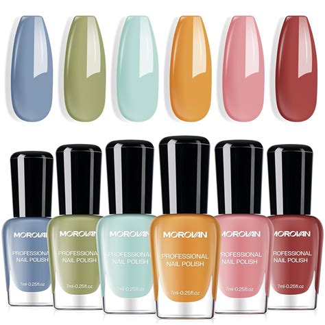 Amazon Morovan Nail Polish Set Fingernail Spring Summer Colors