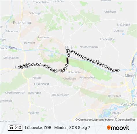 Route Schedules Stops Maps Minden Freih V Vincke Schule