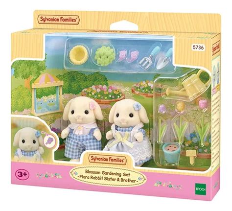 Sylvanian Families Set Hermanos Conejo Flora Envío Gratis