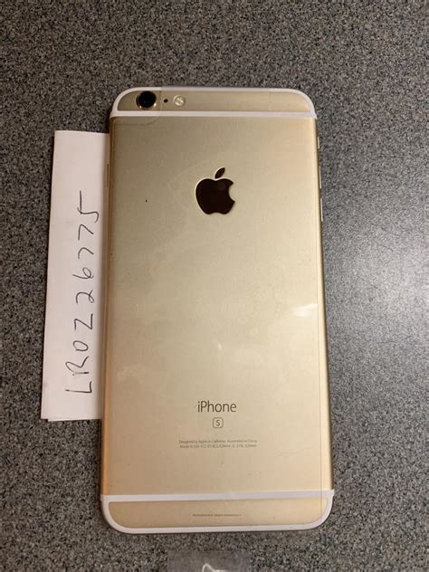 Apple Iphone S Plus At T Gold Gb A Lroz Swappa