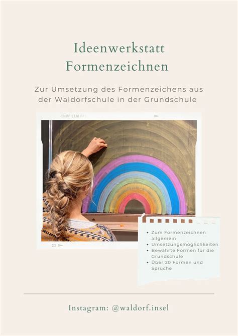 Ideenwerkstatt Zum Formenzeichnen In Der Grundschule