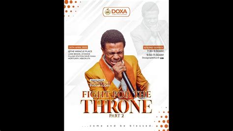 Fight For Throne Prt Apostle Ilori Philip First