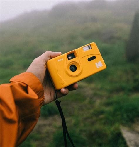 Kodak Vintage Retro M Mm Reusable Film Camera Yellow Mint Green