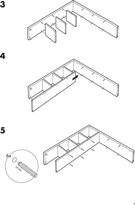 Ikea Expedit Bookc 58 5 8x58 8 Assembly Instruction