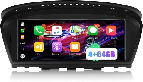 4 64G CAMECHO Android 11 Radio De Coche Para BMW E60 E61 E63 E64 E91