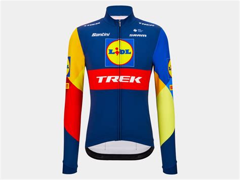 Santini Lidl Trek Team Replica Ls Thermal Race Jersey Trek Bikes Ca