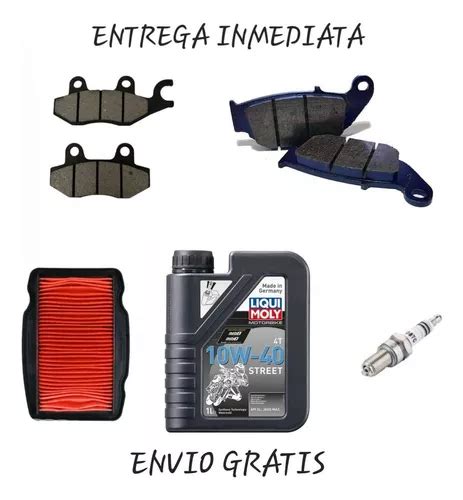 Kit Mantencion Honda Cb190r Invicta 150 storm 125 Envío Cuotas