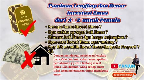 Panduan Investasi Emas