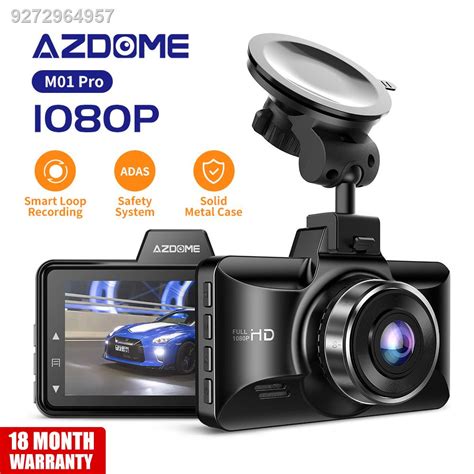 Azdome M Pro P Smart Car Dash Camera With Night Vision Adas H