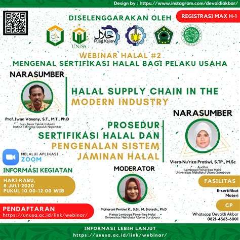 Prosedur Sertifikasi Halal Dan Sistem Jaminan Halal Pusat Kajian Halal