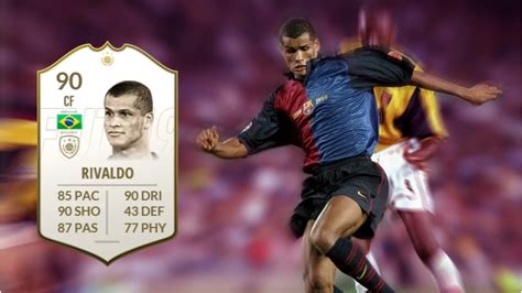 Fifa 19 Icon Rivaldo 90 Player Review Youtube