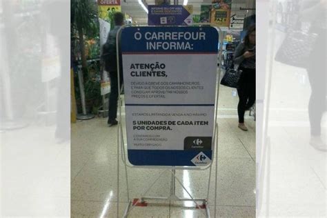 Clientes Do Carrefour Só Podem Levar Até 5 Unidades De Cada Produto