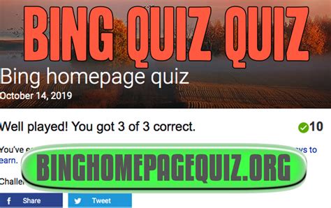 Bing Homepage Quiz Best Quizzes Of Bing In 2022 Quiz Popular