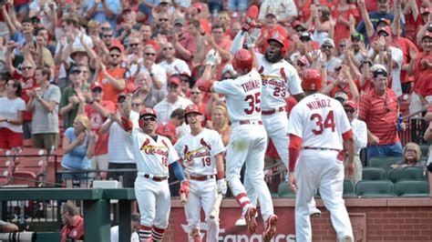 Cardinals-Pirates: Announcers react to Lane Thomas grand slam (video ...