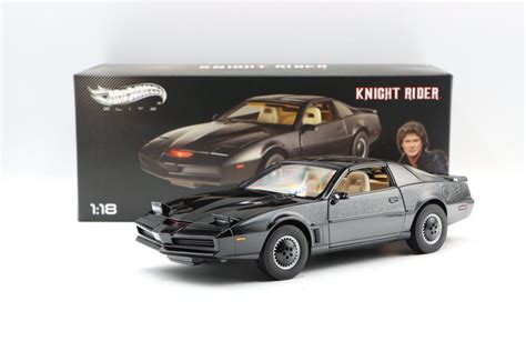 Pontiac Trans Am K I T T Knight Rider 1 18 Hot Wheels Elite Acheter Sur Ricardo