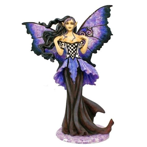 Goth Blue Fairy Figurine By Amy Brown 3800