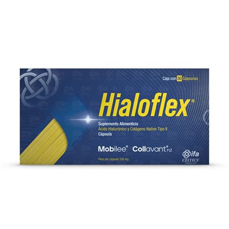 Hialoflex Ácido Hialurónico y Colageno Nativo Suplemento Alimenticio