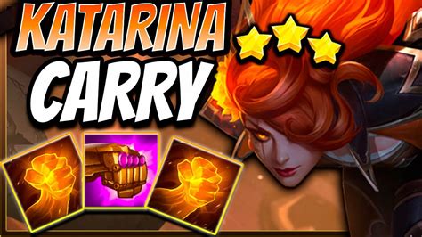 Katarina ⭐⭐⭐ Carry Mergulhador De Plateia 6 Gameplay Explicativa Tft