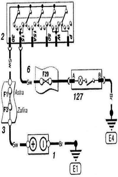 Electrical Wiring Diagrams For Car Chevrolet Viva Opel Astra G