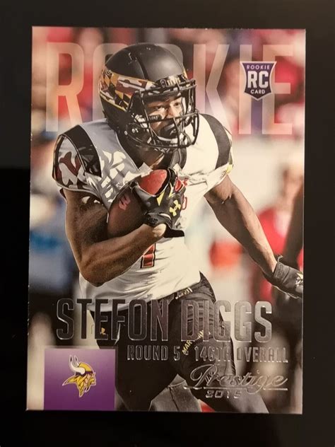 Panini Prestige Rookie Pro Uniform Stefon Diggs Rc For